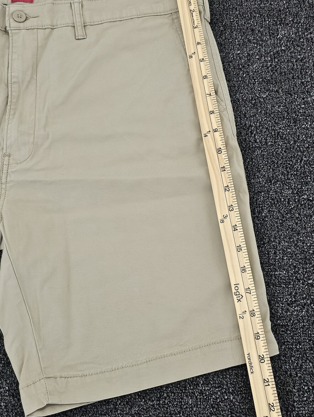 Levi's Men's XX Chino Standard Taper Shorts Size W40 Biege - Picture 4 of 11